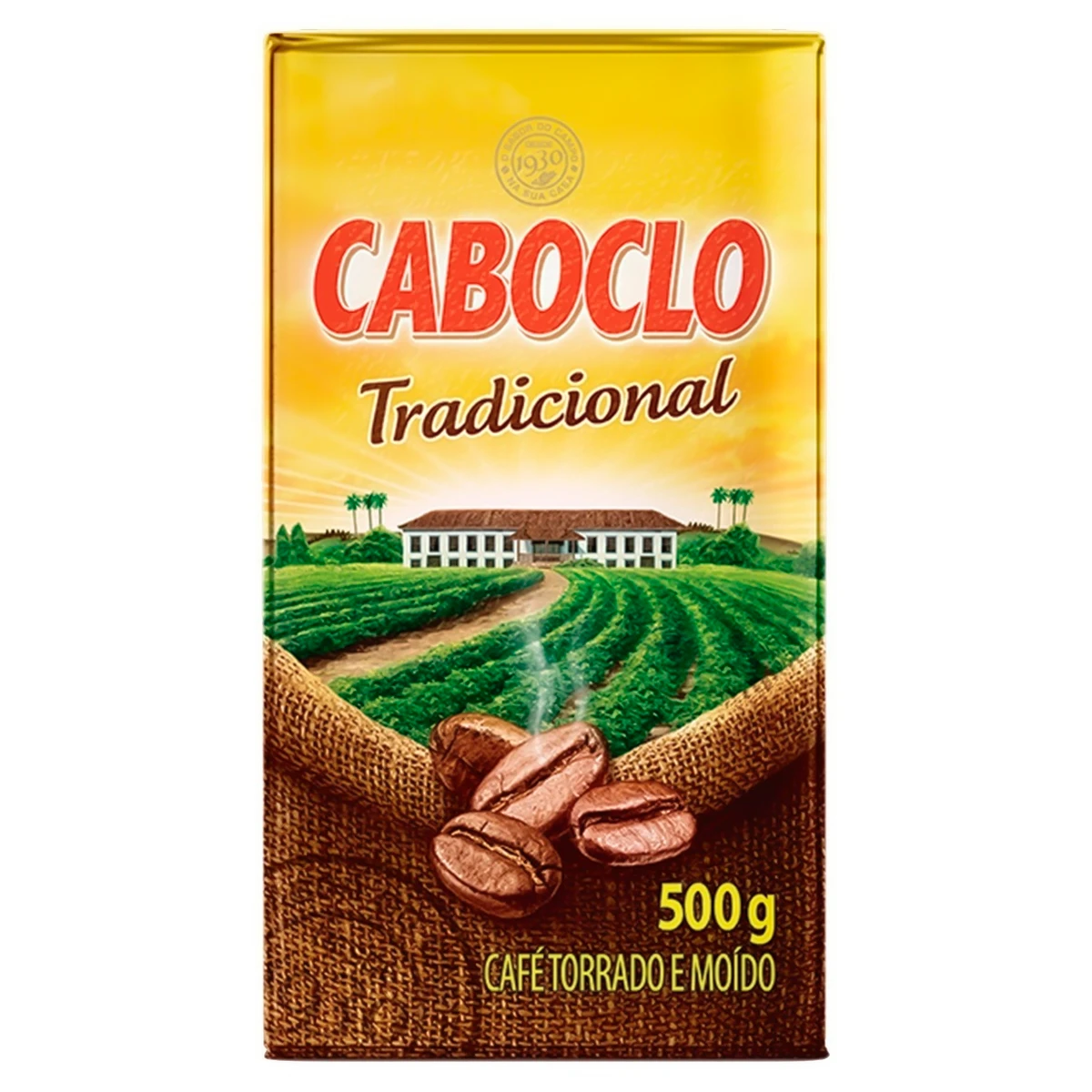 Café Torrado E Moído Vácuo Caboclo - 500g