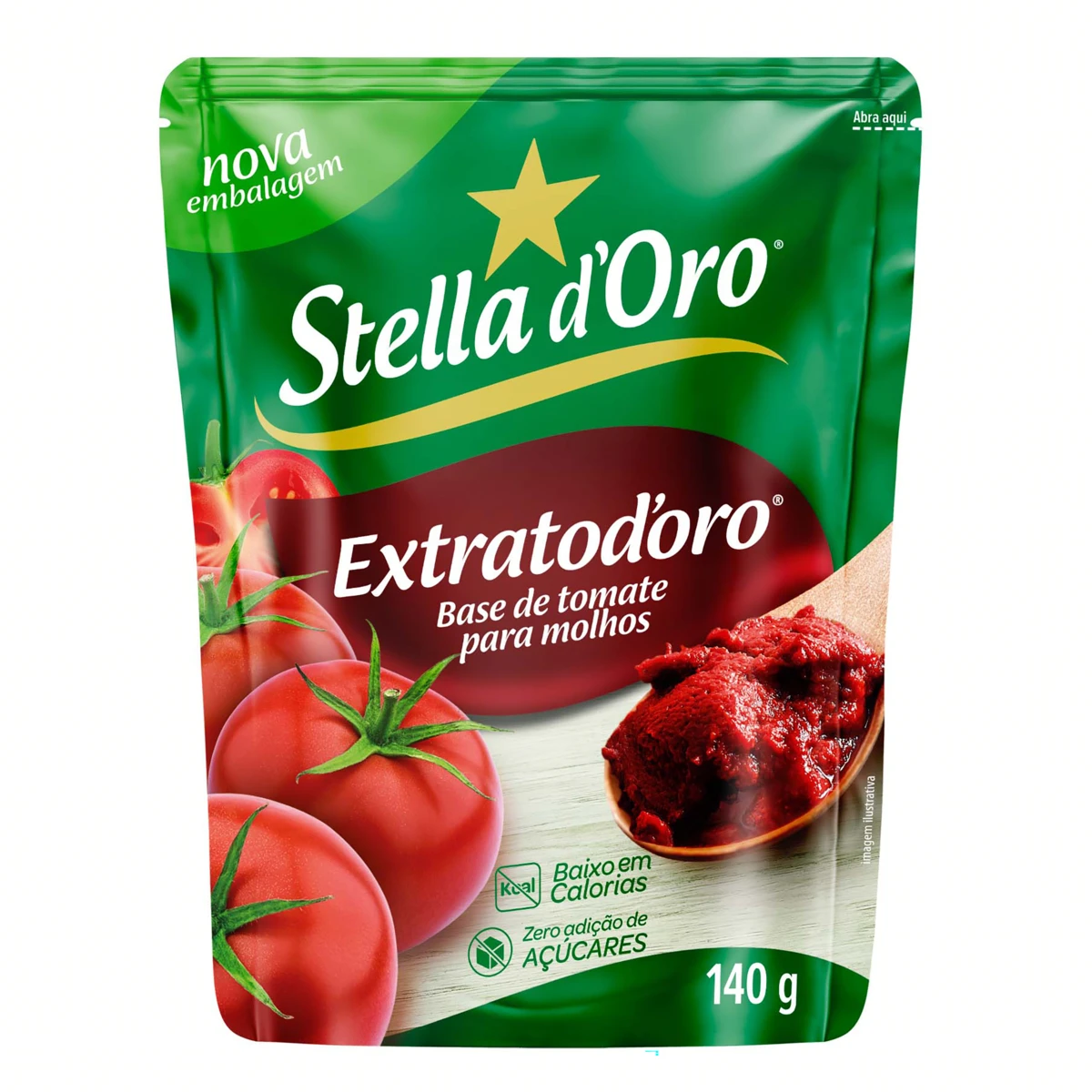 Extrato De Tomate Stella D'oro - 140g
