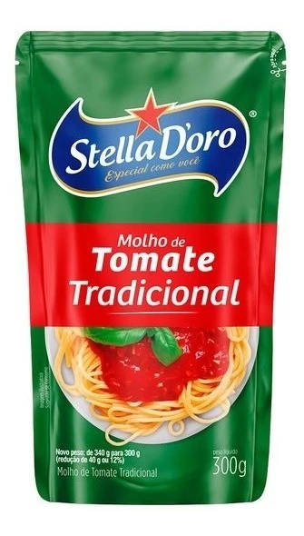Molho De Tomate Stella D`oro Tradicional - 300g