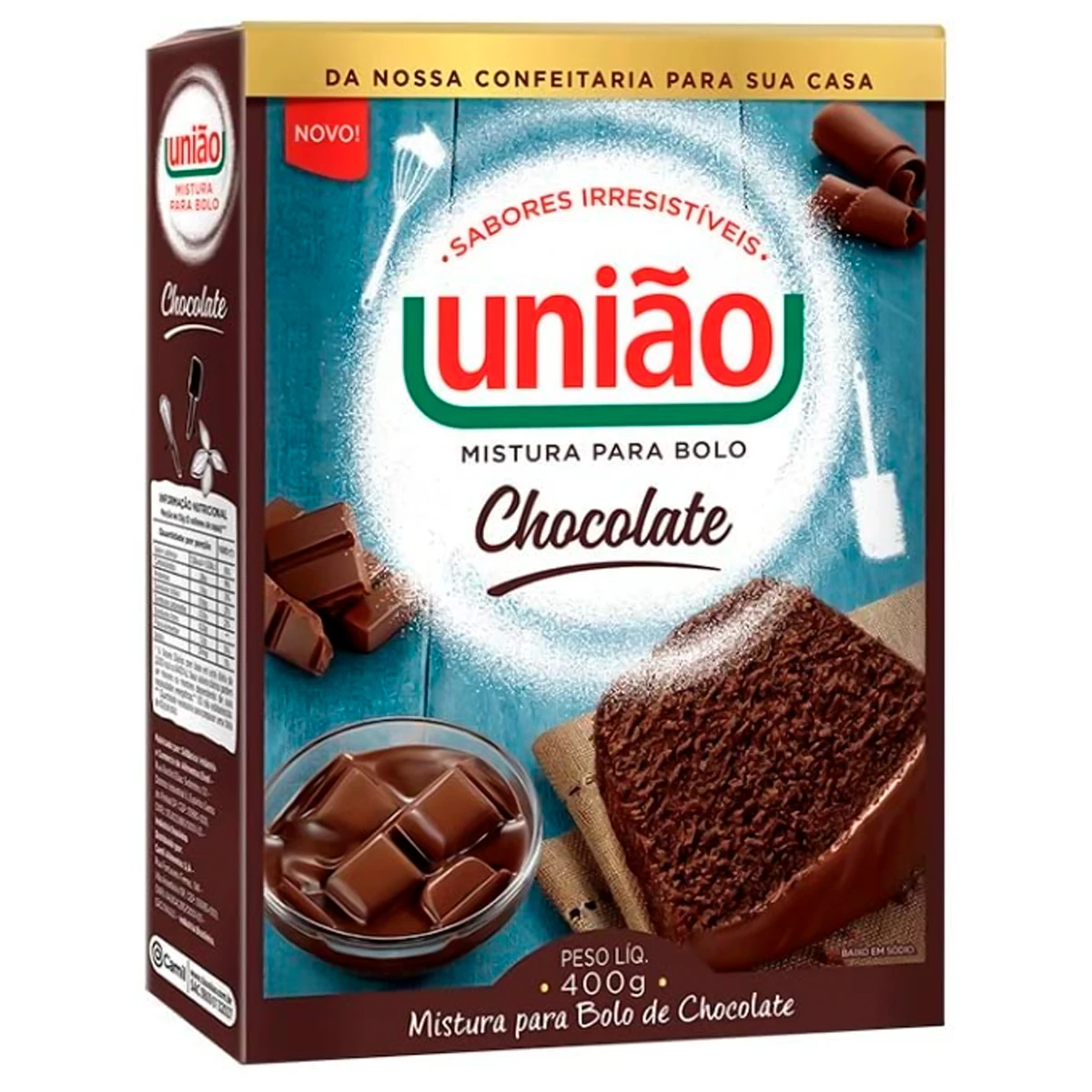 Mistura Para Bolo Chocolate União - 400g