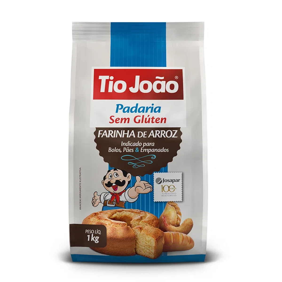 Farinha De Arroz Tio João - 1kg