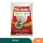 Arroz Tio João 100% Grãos Nobres - 2kg