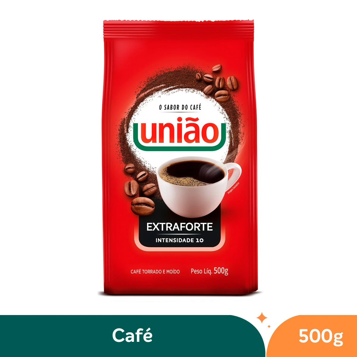 Café Extra Forte Pouch União - 500g