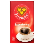 Café Torrado E Moído A Vácuo Extraforte 3 Corações - 500g