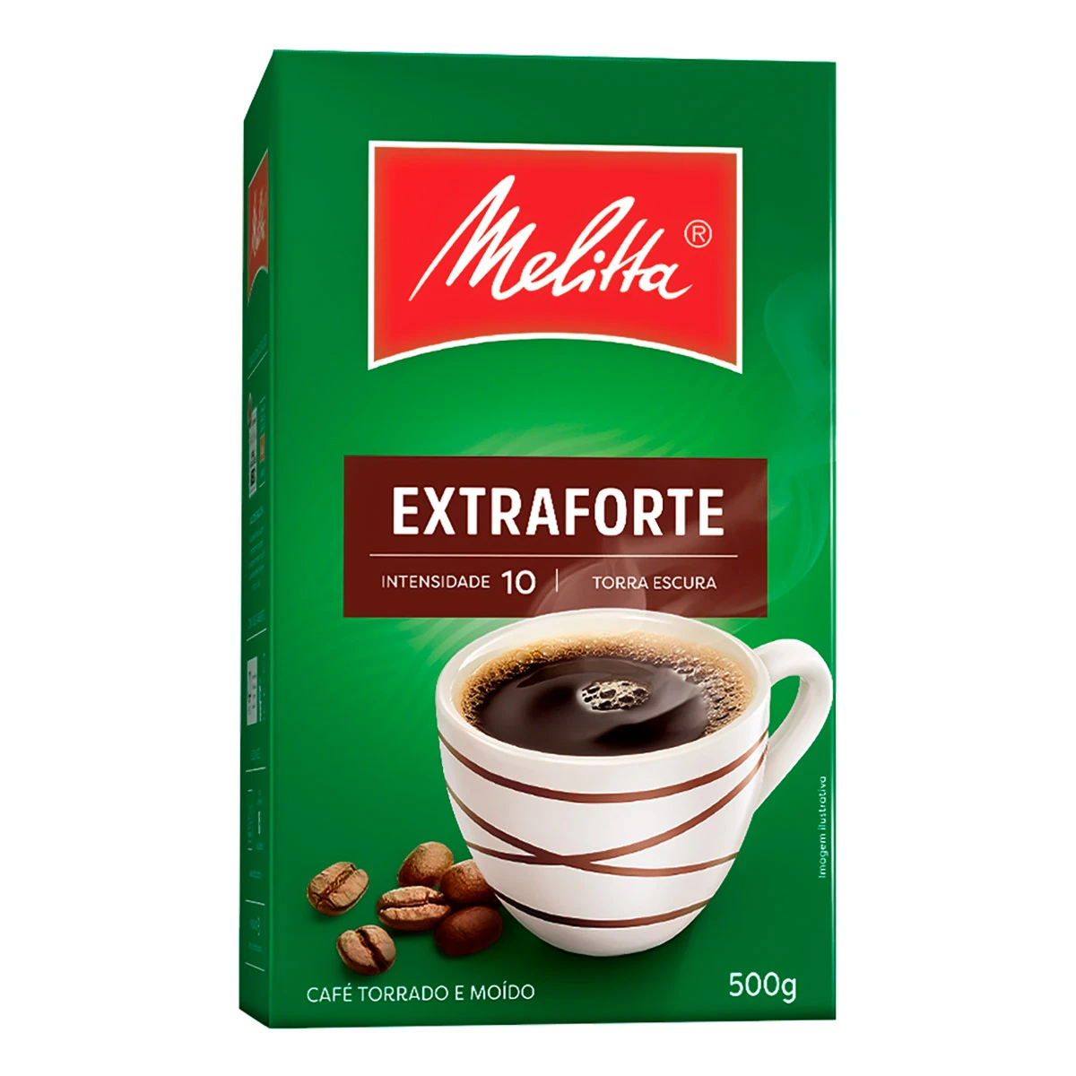 Café Torrado E Moído Melitta A Vácuo Extraforte - 500g