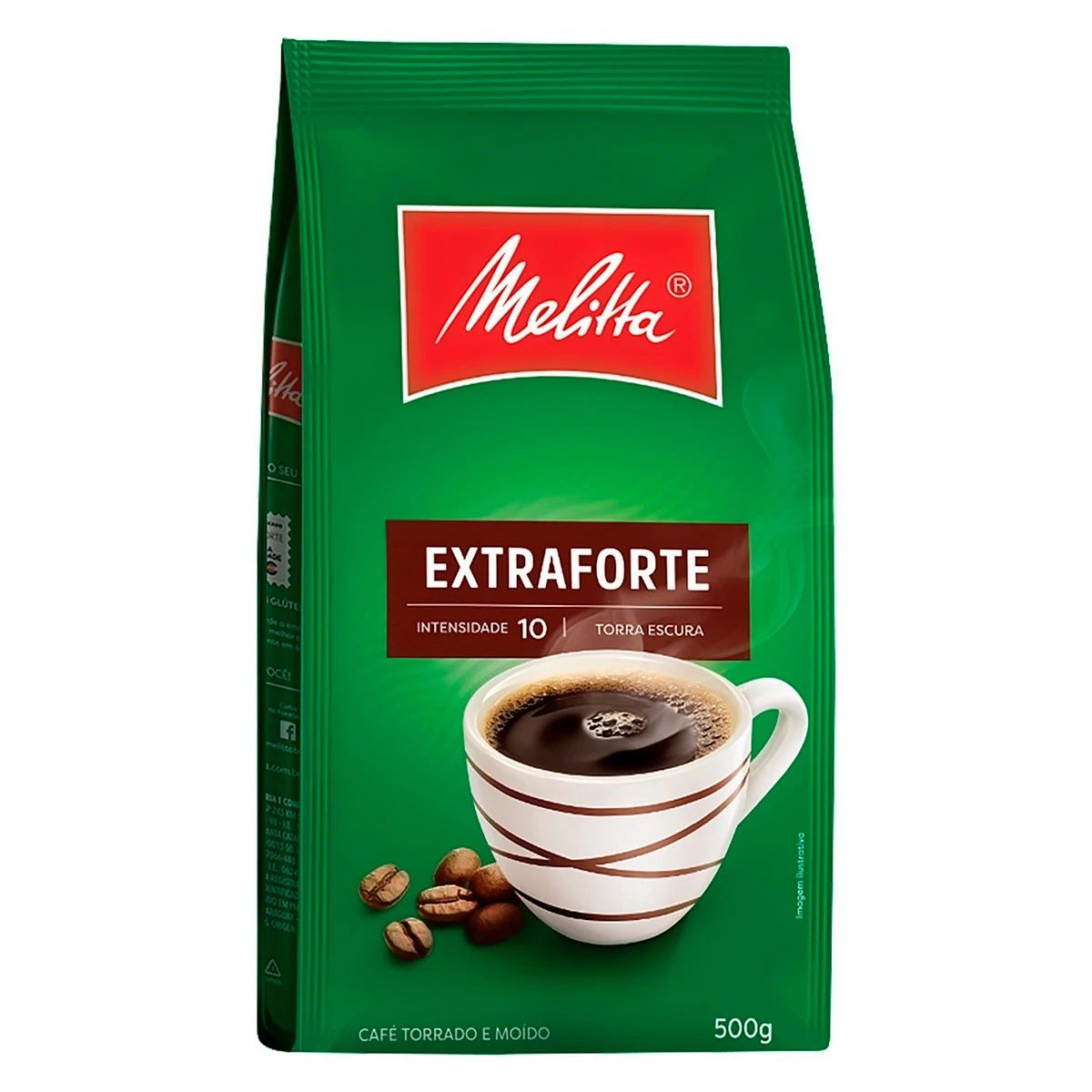 Café Torrado E Moído Melitta Pouch Extraforte - 500g
