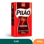 Café Pilão Torrado e Moido Tradicional a Vácuo - 500g
