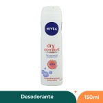 Desodorante Aerossol Nivea Dry Comfort Plus - 150ml