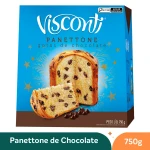 Panettone Gotas De Chocolate Visconti - 750g