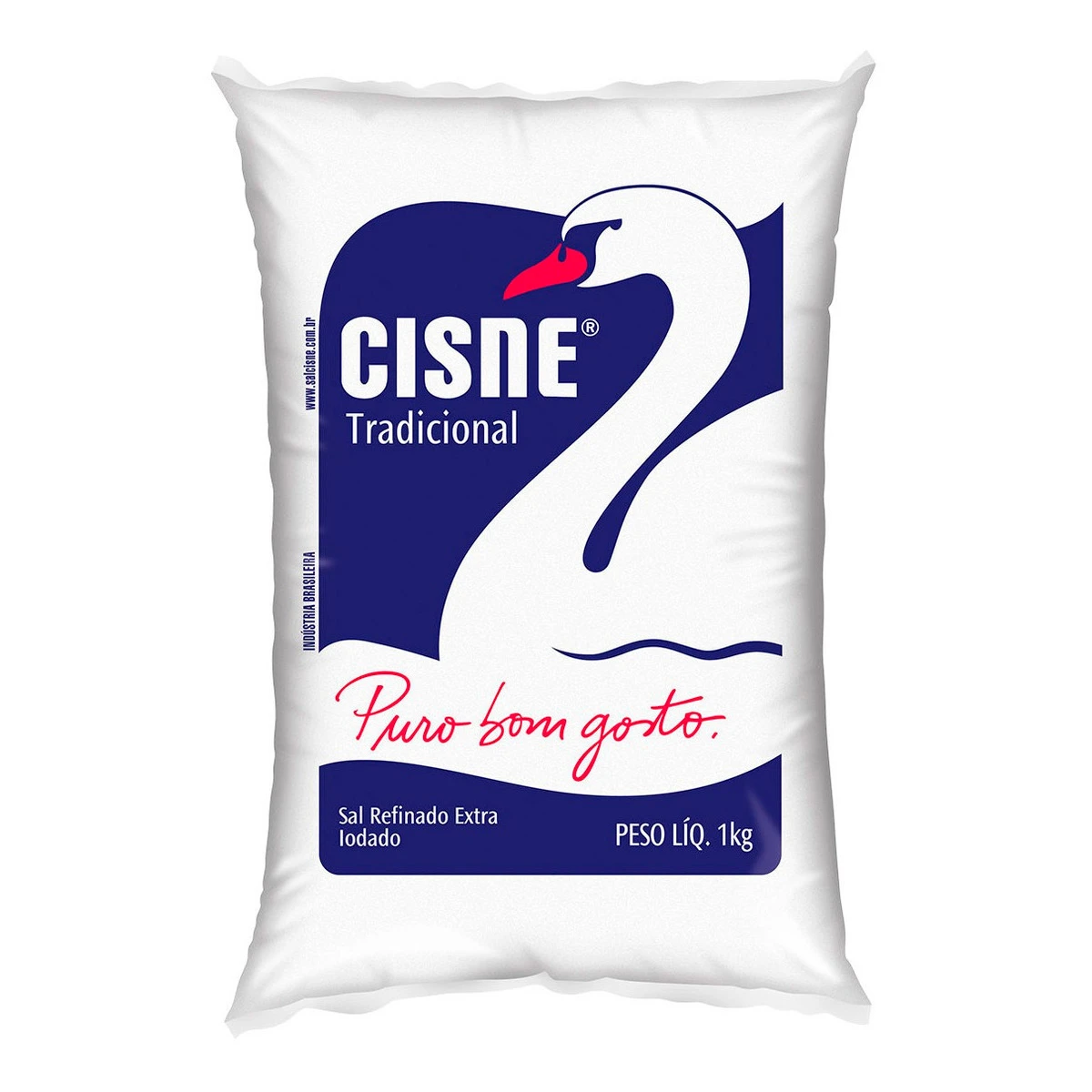 Sal Refinado Cisne - 1kg