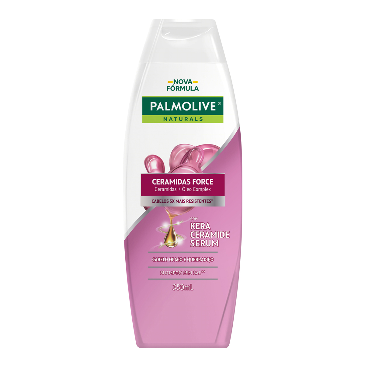 Shampoo Palmolive Naturals Ceramidas Force Frasco - 350ml