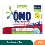 Sabão Em Pó Lavagem Perfeita Sanitiza & Higieniza Omo - 400g